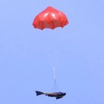 Ombrello da atterraggio con paracadute da 8kg per aereo Skywalker X8 X7 RC